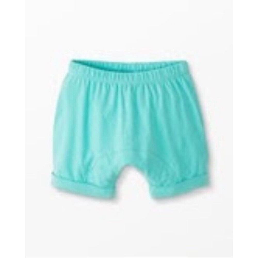 Hanna Andersson Baby Basic Shorts Organic Cotton Tidepool Blue 85 cm 2T